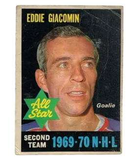 244a Eddie Giacomin 1970 71 O Pee Chee from Front Pr
