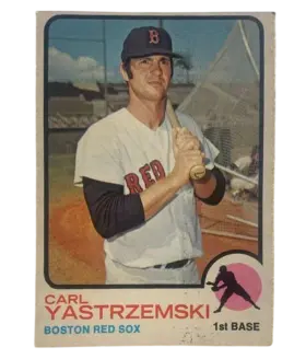 245 Carl Yastrzemski 1973 O Pee from Chee Front