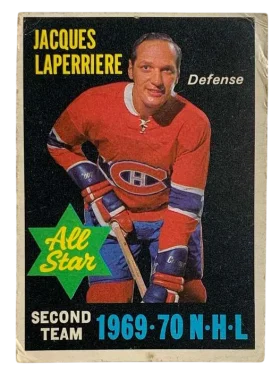 245a Jacques Laperriere 1970 71 O Pee Chee Front from Np Pr