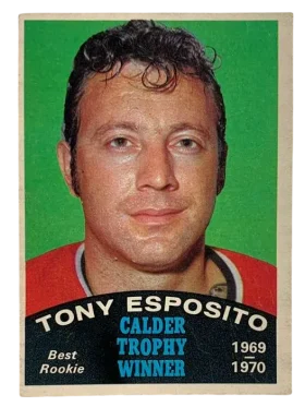 247 Tony Esposito 1970 71 O Pee Chee from Front Ex