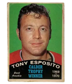 247 Tony Esposito 1970 71 O Pee Chee from Front Pr1
