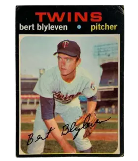 26 Bert Blyleven 1971 O Pee Chee from Front 2