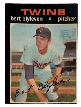 26 Bert Blyleven 1971 O Pee from Chee Front
