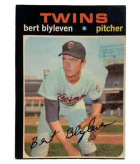 26 Bert Blyleven 1971 O Pee Chee from Front Ex