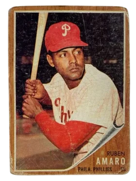 284 Ruben Amaro 1962 from Topps Front