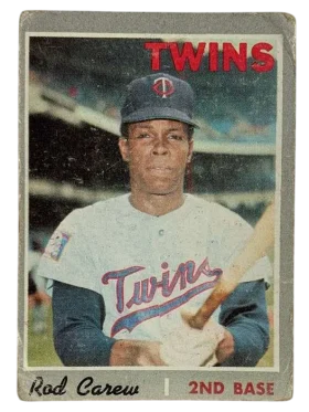 290 Rod Carew 1970 from Topps Front