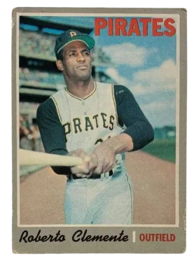 350 Roberto Clemente 1970 O Pee from Chee Front