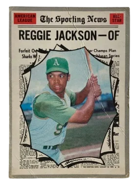 459 Reggie Jackson 1970 from Creased Front