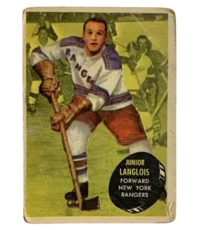 46 Junior Langlois 1961 62 from Topps Front