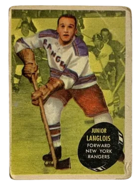 46 Junior Langlois 1961 62 from Topps Front