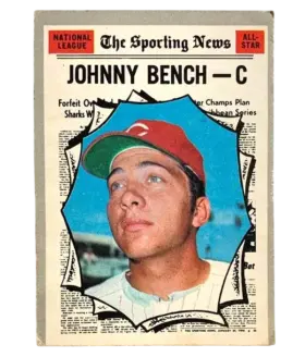 464 Johnny Bench 1970 O Pee from Chee Front