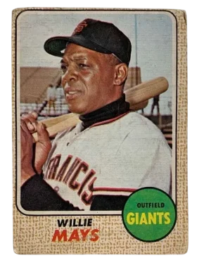 50 Willie Mays 1968 O Pee from Chee Front