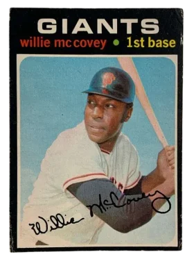 50 Willie Mccovey 1971 O Pee from Chee Front