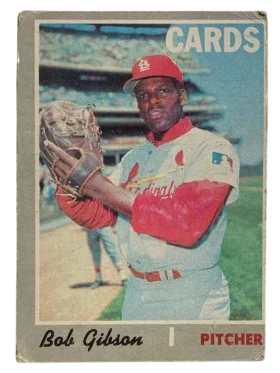 530 Bob Gibson 1970 O Pee from Chee Front