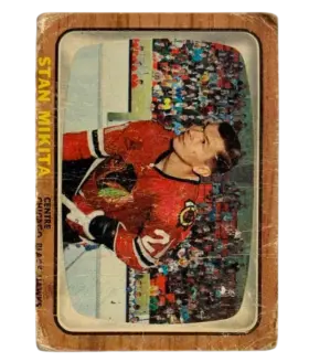 62 Stan Mikita 1966 67 from Topps Front