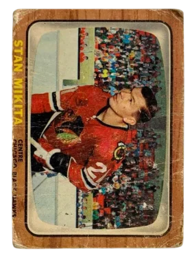 62 Stan Mikita 1966 67 from Topps Front