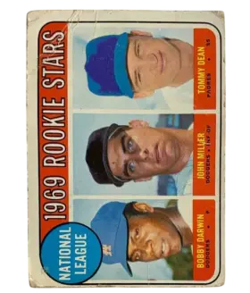 641 National League 1969 Rookie Stars Bobby Darwin John Miller Tommy Dean Rs Rc 1969 from Topps Front