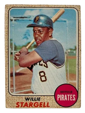 86 Willie Stargell 1968 O Pee from Chee Front