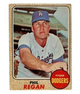 88 Phil Regan 1968 O Pee from Chee Front