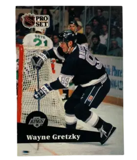 101 Wayne Gretzky 1991 92 Pro from Set Front