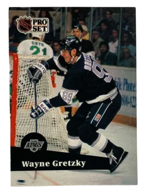 101 Wayne Gretzky 1991 92 Pro from Set Front