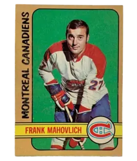 102 Frank Mahovlich 1972 73 O Pee from Chee Front