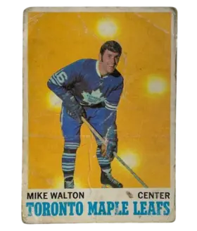109 Mike Walton 1970 71 O Pee Chee from Front Pr