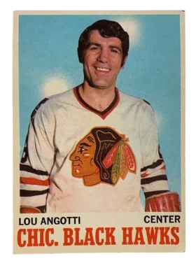 12 Lou Angotti 1970 71 O Pee Chee from Front Ex