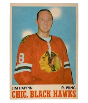 13 Jim Pappin 1970 71 O Pee Chee from Front Ex