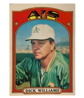 137 Dick Williams 1972 O Pee from Chee Front