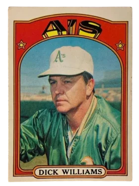 137 Dick Williams 1972 O Pee from Chee Front