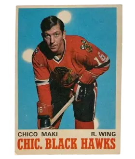 149 Chico Maki 1970 71 O Pee Chee from Front Ex