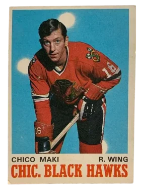 149 Chico Maki 1970 71 O Pee Chee from Front Ex