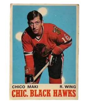 149 Chico Maki 1970 71 O Pee Chee from Front Pr