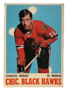 149 Chico Maki 1970 71 O Pee Chee from Front Pr