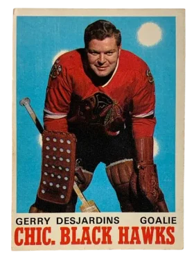 152 Gerry Desjardins 1970 71 O Pee Chee from Front Ex