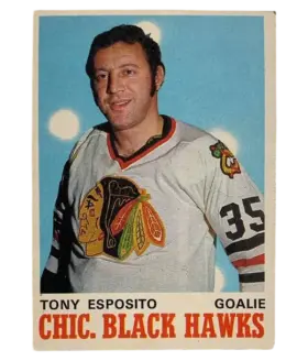 153 Tony Esposito 1970 71 O Pee Chee from Front Ex
