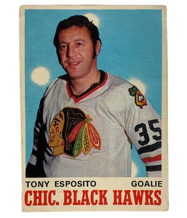 153 Tony Esposito 1970 71 O Pee Chee from Front Pr3