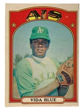 169 Vida Blue 1972 O Pee from Chee Front