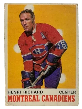 176 Henri Richard 1970 71 O Pee Chee from Front Pr1
