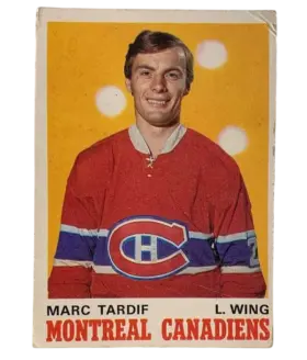 179 Marc Tardif 1970 71 O Pee Chee from Front Pr