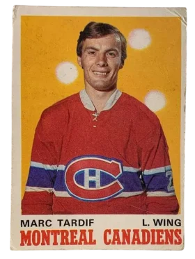 179 Marc Tardif 1970 71 O Pee Chee from Front Pr