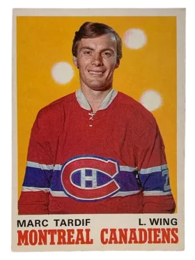 179 Marc Tardif 1970 71 O Pee Chee from Front Vg