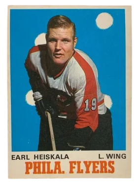 193 Earl Heiskala 1970 71 O Pee Chee from Front M