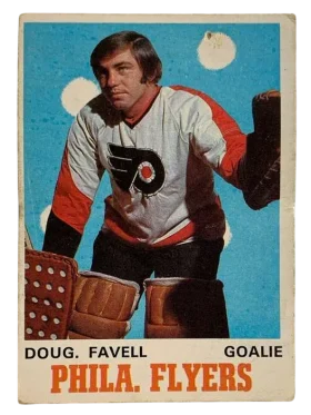 199 Doug Favell 1970 71 O Pee Chee from Front Pr
