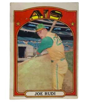 209 Joe Rudi 1972 O Pee from Chee Front