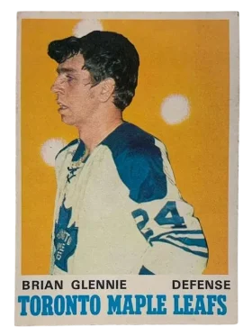 216 Brian Glennie 1970 71 O Pee Chee from Front Ex
