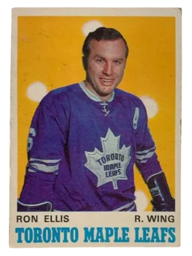 221 Ron Ellis 1970 71 O Pee Chee from Front X
