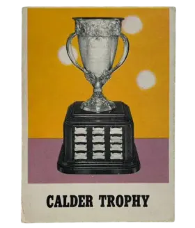 258 Calder Trophy 1970 71 O Pee Chee from Front Vg