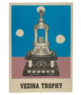 259 Vezina Trophy 1970 71 O Pee Chee from Front Vg